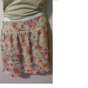 Maurices Floral Skirt